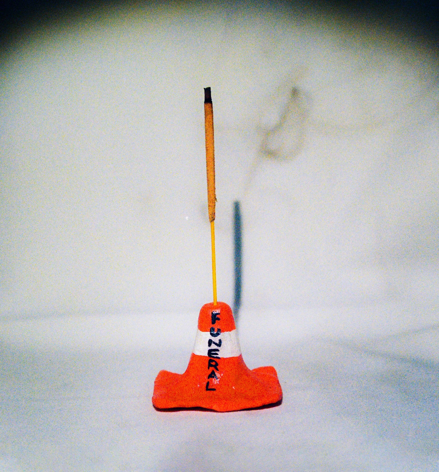 traffic cone incense holder