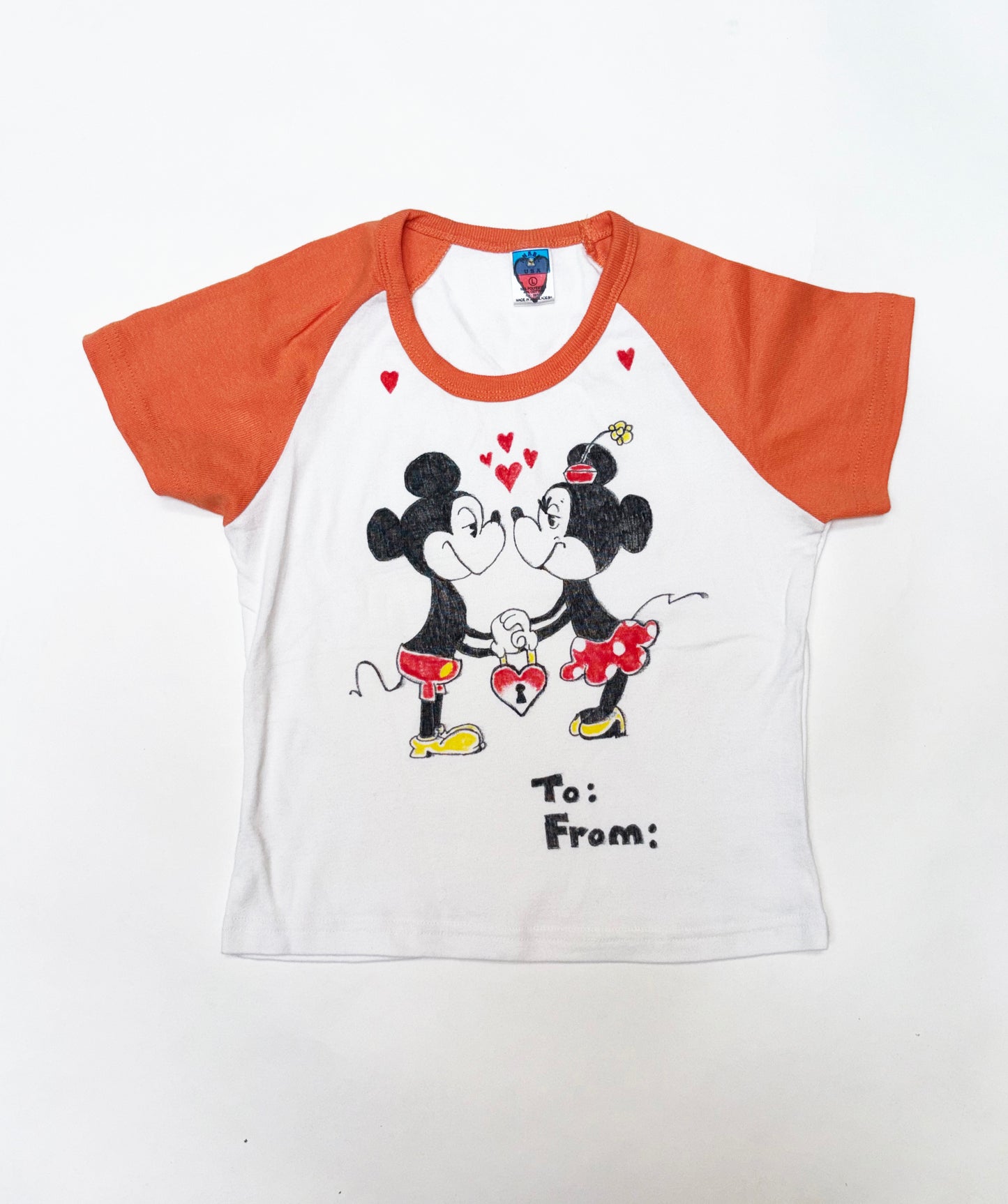 Hand Drawn Mickey Baby-T